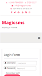 Mobile Screenshot of magicsms.net
